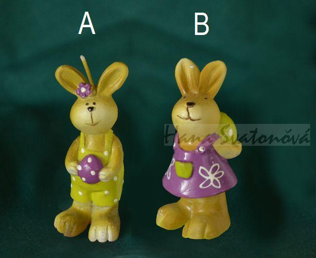 Zajíčka s vajíčkem - výška 6cm