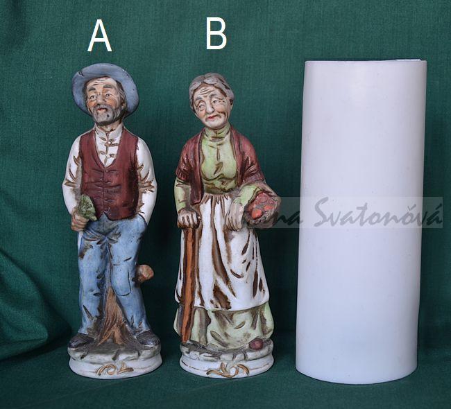Stařena - výška 16,5cm