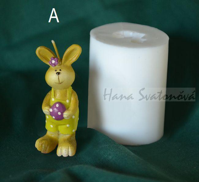 Zajíčka s vajíčkem - výška 6cm