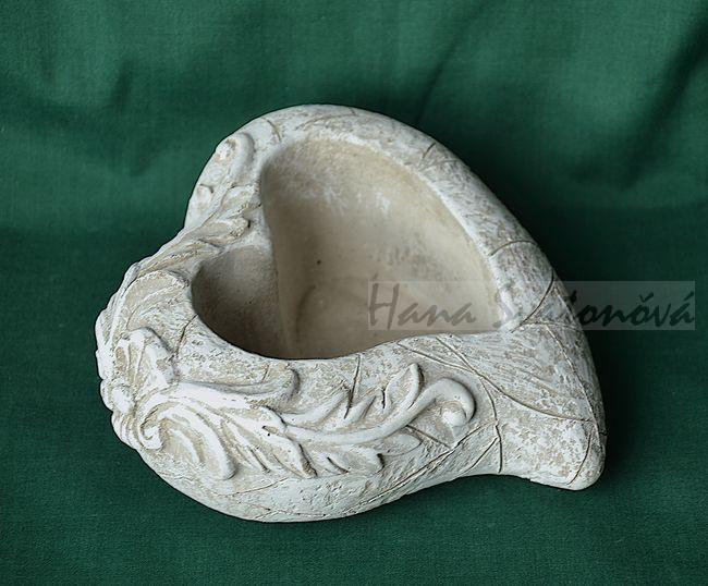 Miska srdce Dekor, velikost 16x16x5cm